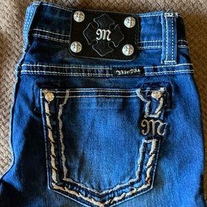 Miss Me skinny jeans, size 28